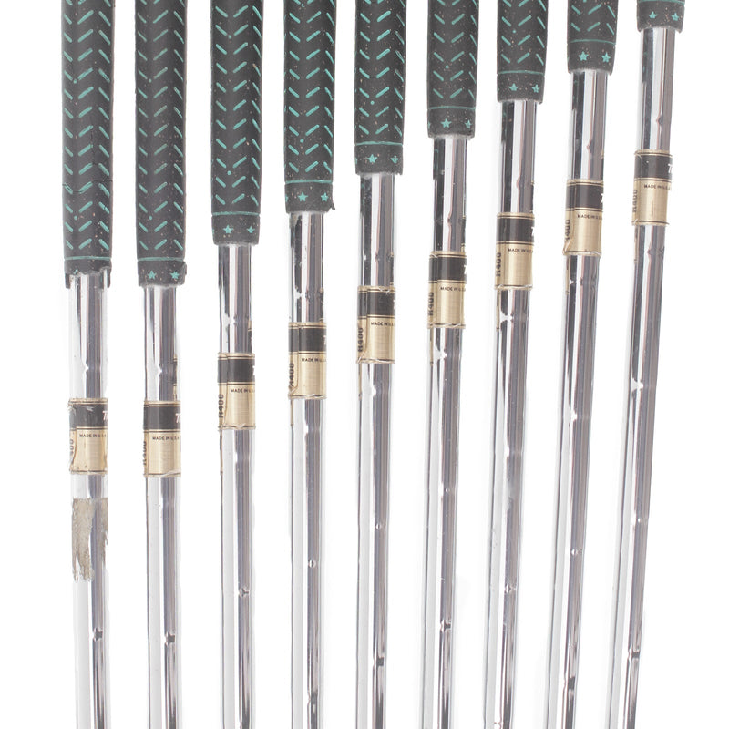 Mizuno TP-9 Steel Mens Left Hand Irons 3-SW Regular - Dynamic Gold