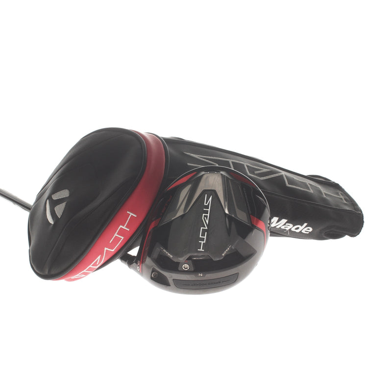 TaylorMade Stealth Plus Graphite Mens Right Hand Driver 9* Stiff - Hzrdus Smoke Red RDX 6.0 60g