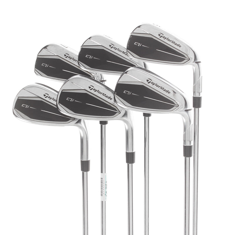 TaylorMade Qi Steel Mens Right Hand Irons 5-PW Regular - KBS Max 85