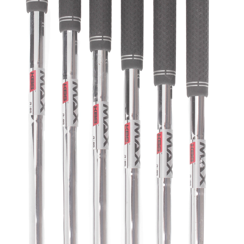 TaylorMade Qi Steel Mens Right Hand Irons 5-PW Regular - KBS Max 85
