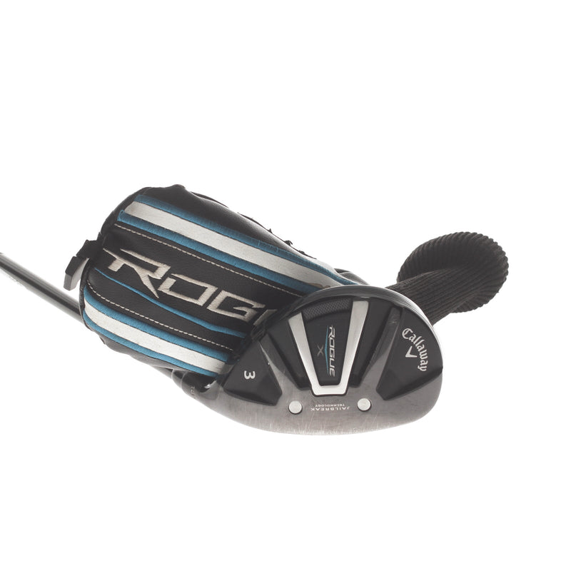 Callaway Rogue X Graphite Mens Right Hand 3 Hybrid 18* Regular - Aldila Synergy 60HY