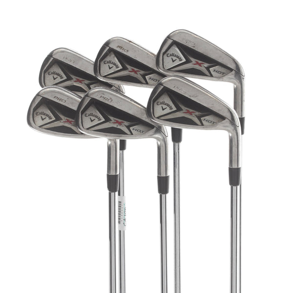 Callaway X Hot Pro Steel Mens Right Hand Irons 5-PW Stiff - Project X 95