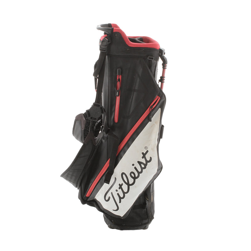 Titleist Stand Bag - Black/White/Red