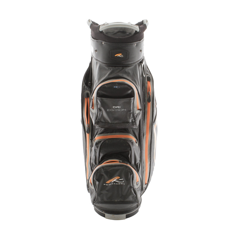 PowaKaddy Dry Edition Cart Bag - Black/Orange