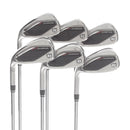 Wilson Staff Dynapower Max Steel Mens Left Hand Irons 5-PW Regular - KBS Max HL