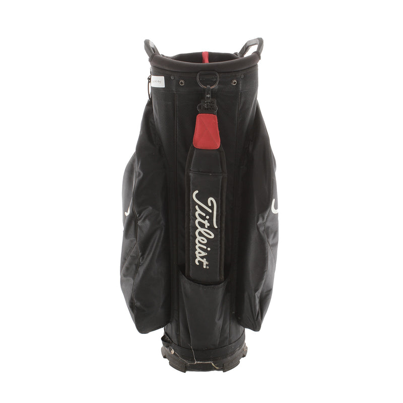 Titleist StaDry Cart Bag - Black/White/Red