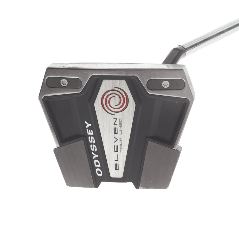 Odyssey Eleven Tour Lined Mens Right Hand Putter 34" Mallet Odyssey - Super Stroke