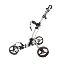 iCart Uno 3-Wheel Push/Pull Trolley - Black/White/Red