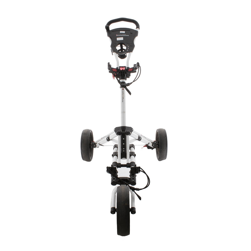 iCart Uno 3-Wheel Push/Pull Trolley - Black/White/Red