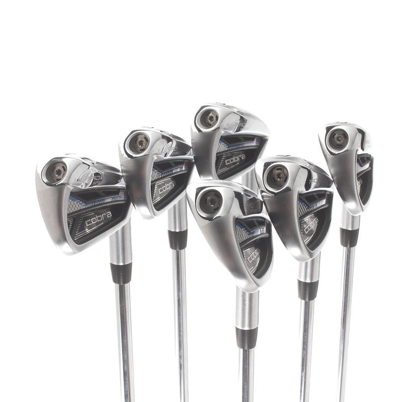 Cobra Radspeed One Length Steel Mens Right Hand Irons 5-PW Regular - KBS Tour 90