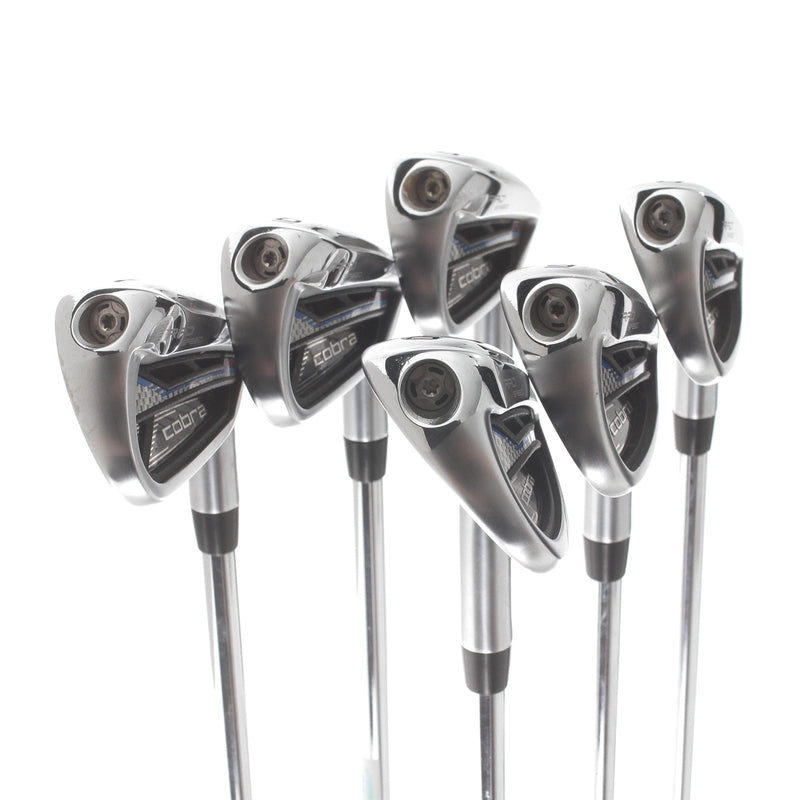 Cobra Radspeed One Length Steel Mens Right Hand Irons 5-GW Regular - KBS Tour 90