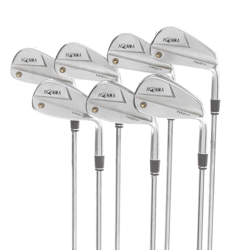 Honma TR21 X Steel Mens Right Hand Irons 5-11 Stiff - N.S.Pro Modus3 Tour 105