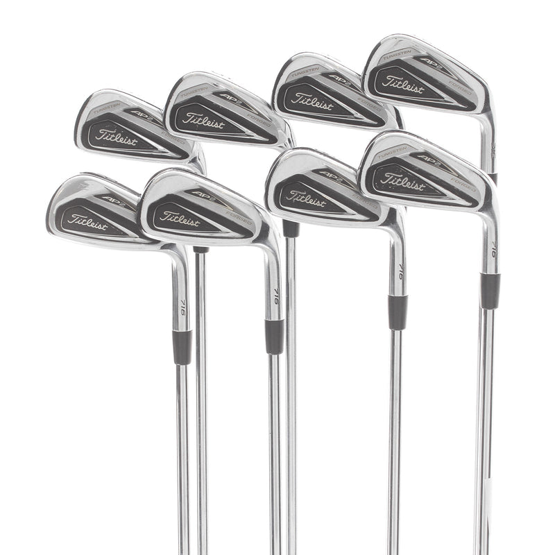 Titleist AP2 716 Steel Mens Right Hand Irons 3-PW Regular - Dyamic Gold AMT