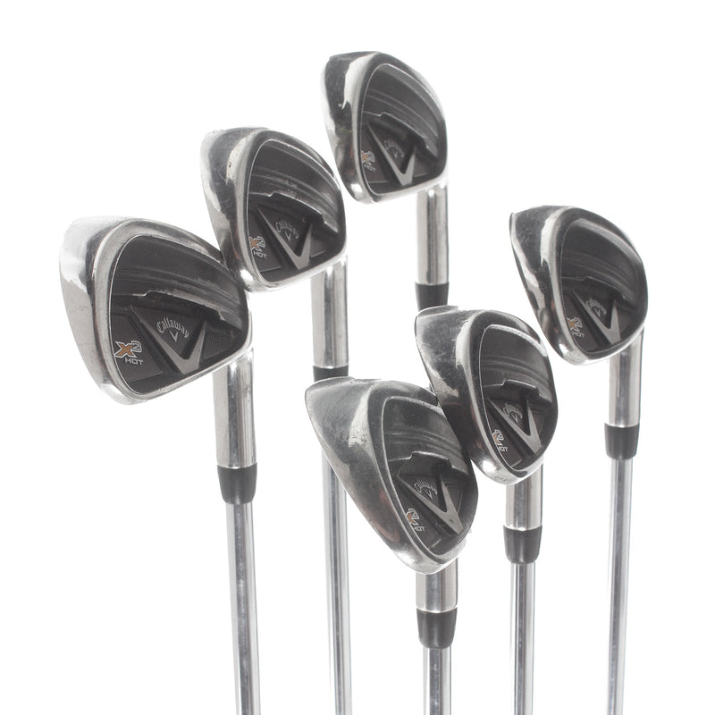 Callaway X2 Hot Pro Steel Mens Right Hand Irons 5-PW Regular - Callaway