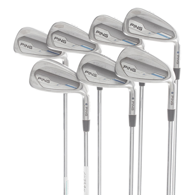 Ping i-Series E1 Steel Mens Right Hand Irons 4-PW Blue Dot 0.75* Upright Regular - Ping CFS