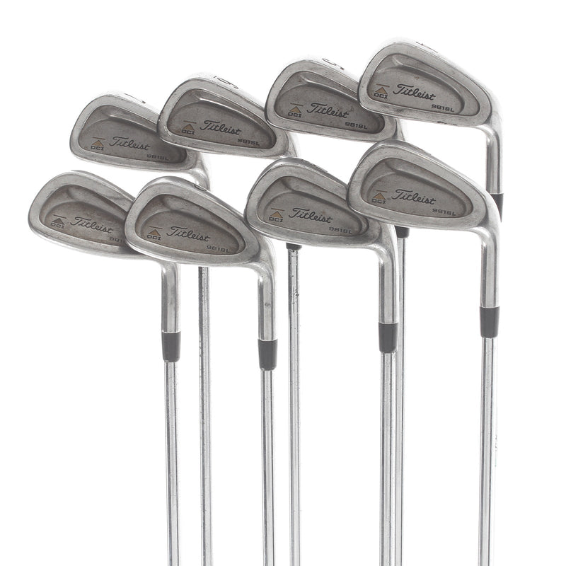 Titleist DCI Steel Mens Right Hand Irons 4-SW Regular - Dynamic Gold