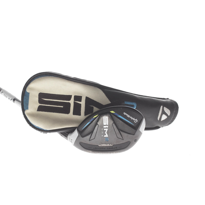 TaylorMade Sim2 Max Graphite Mens Right Hand 4 Hybrid 22* Regular - Ventus Blue 6-R