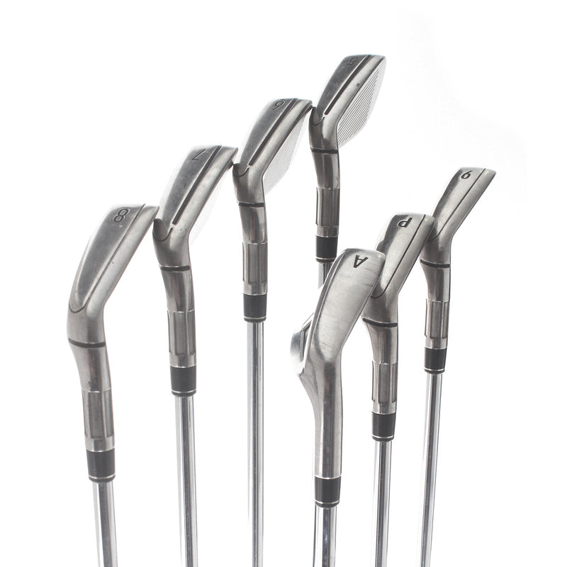 TaylorMade M6 Steel Mens Right Hand Irons 5-AW Regular - KBS Max 85