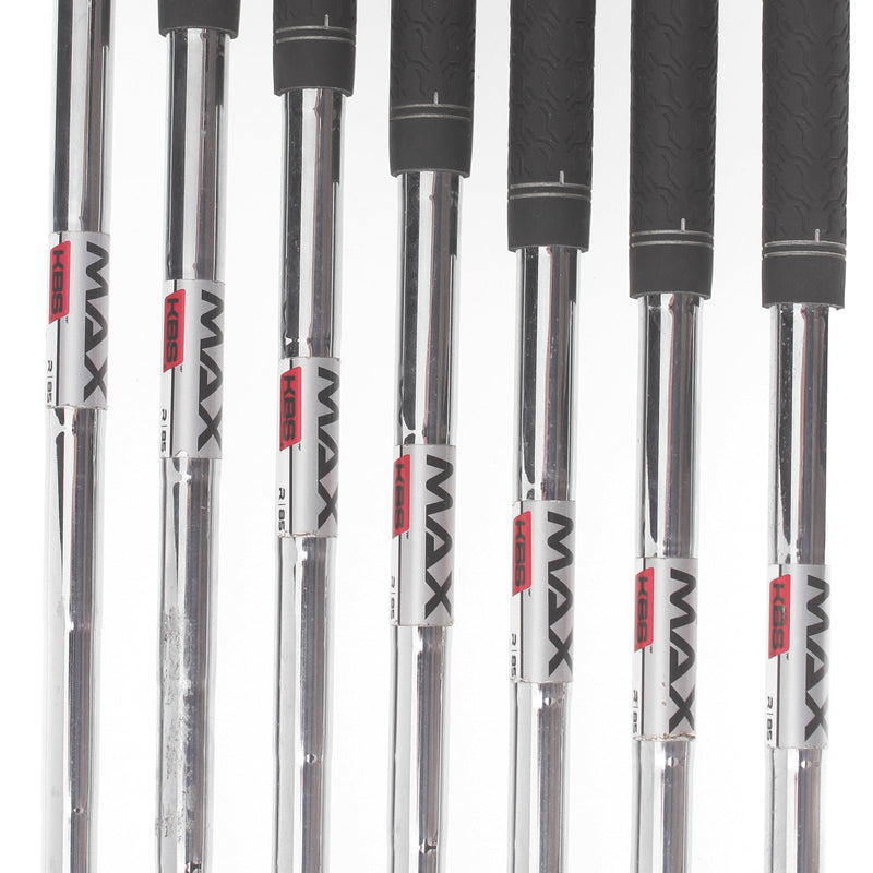 TaylorMade M6 Steel Mens Right Hand Irons 5-AW Regular - KBS Max 85