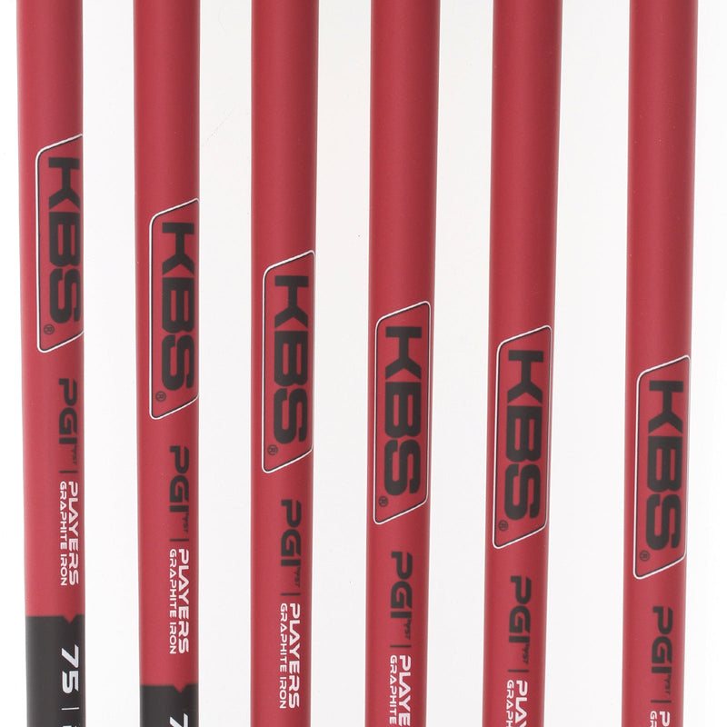 Cobra Aerojet One Length Graphite Mens Right Hand Irons 5-PW Regular - KBS PGI 75