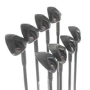 Callaway RAZR X Black Graphite Mens Right Hand Irons 5-SW+AW Regular - Callaway