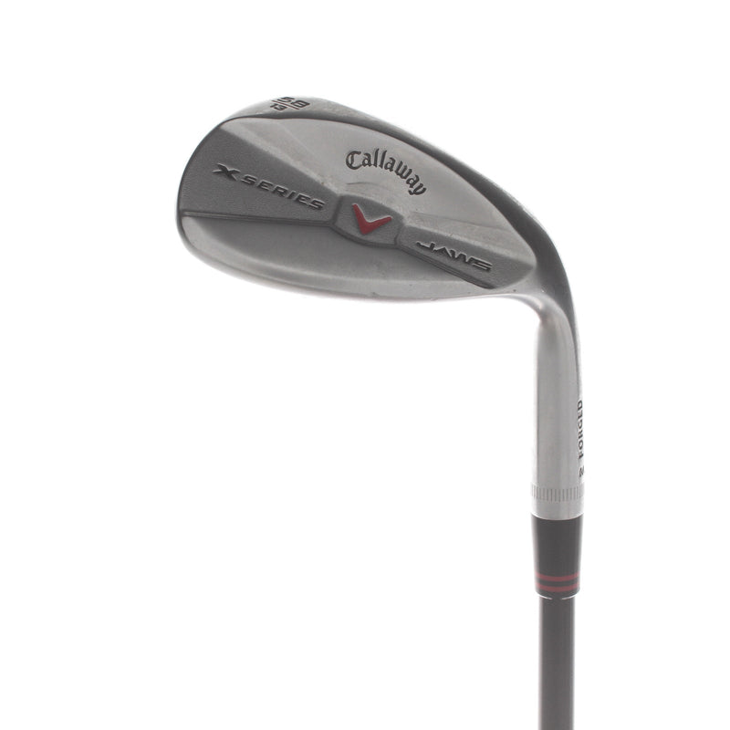 Callaway X Series Jaws Graphite Mens Right Hand Lob Wedge 58* 13 Bounce Wedge - Fujikura 95ST