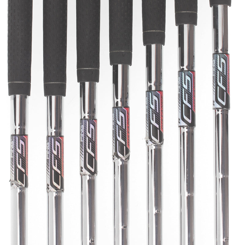 Ping G30 Steel Mens Left Hand Irons 5-SW Black Dot Regular - Ping CFS