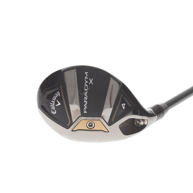 Callaway Paradym X Graphite Mens Left Hand 4 Hybrid 21* Stiff - Hzrdus Silver 6.0 75g
