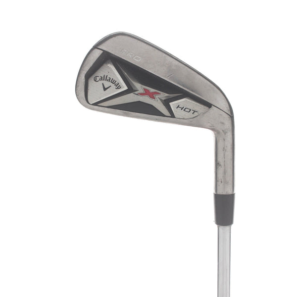 Callaway X Hot Pro Steel Mens Right Hand 4 Iron 21* Stiff - Project X Rifle 95 6.0