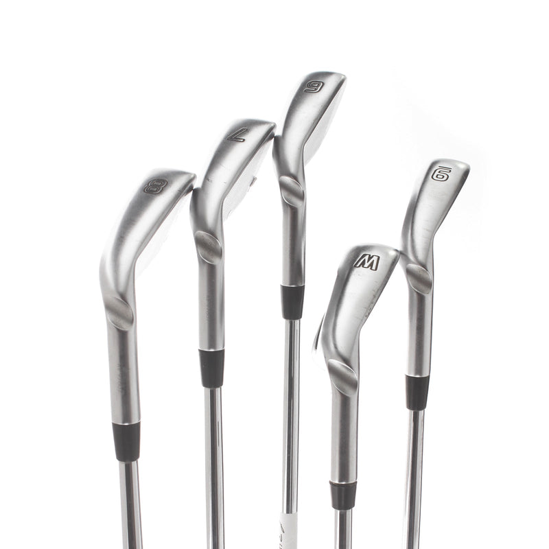 Ping G410 Steel Mens Right Hand Irons 6-PW Blue Dot 1* Upright Stiff - Dynamic Gold 120