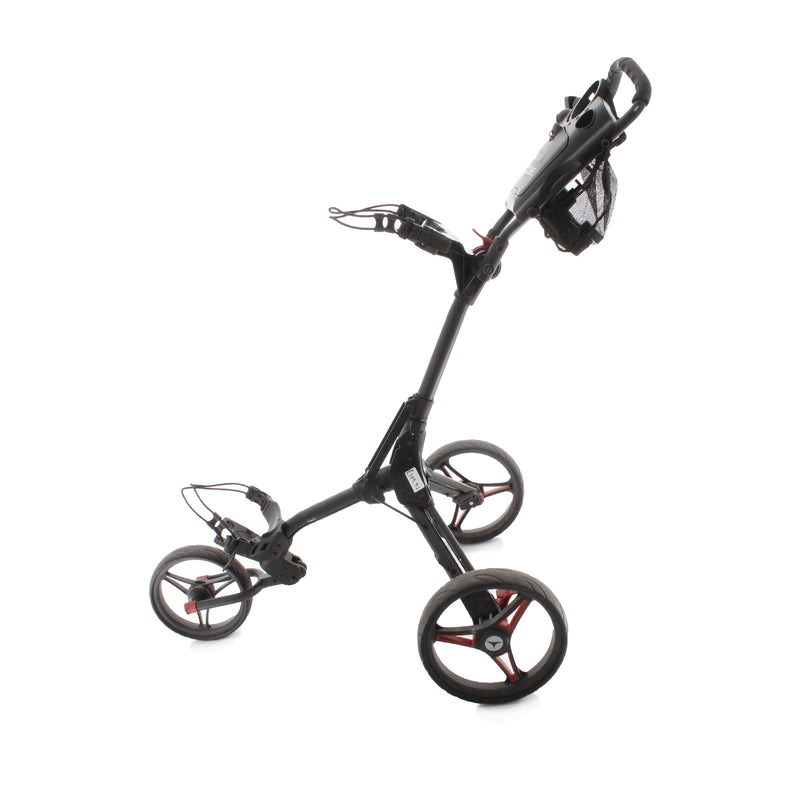 Motocaddy Cube 3-Wheel Push/Pull Trolley - Black/Red