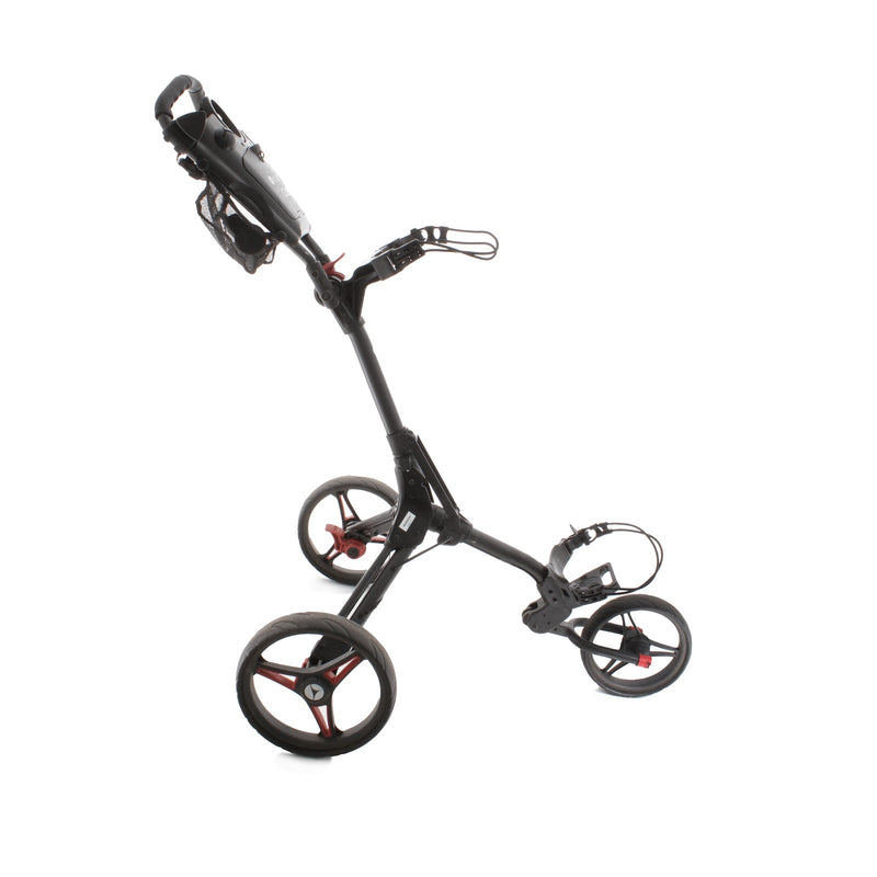 Motocaddy Cube 3-Wheel Push/Pull Trolley - Black/Red