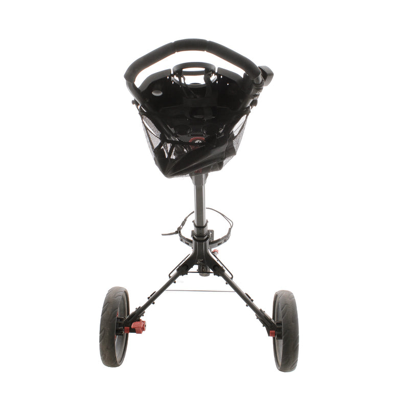 Motocaddy Cube 3-Wheel Push/Pull Trolley - Black/Red