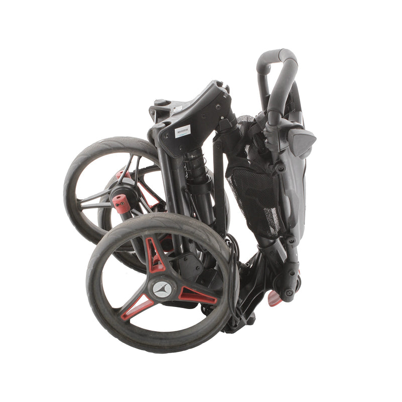 Motocaddy Cube 3-Wheel Push/Pull Trolley - Black/Red