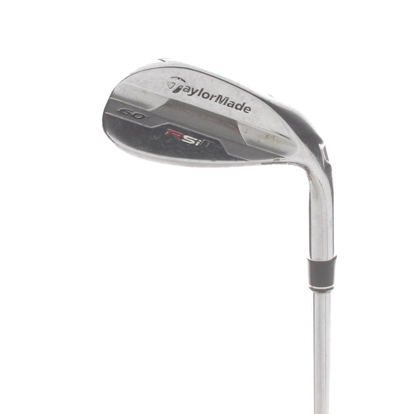 TaylorMade RSi1 Steel Mens Right Hand Lob Wedge 60* Wedge - True Temper Reax 105