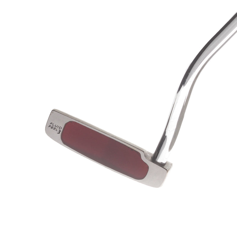 Wilson Deep Red Mens Right Hand Putter 32" Mallet - Golf Pride