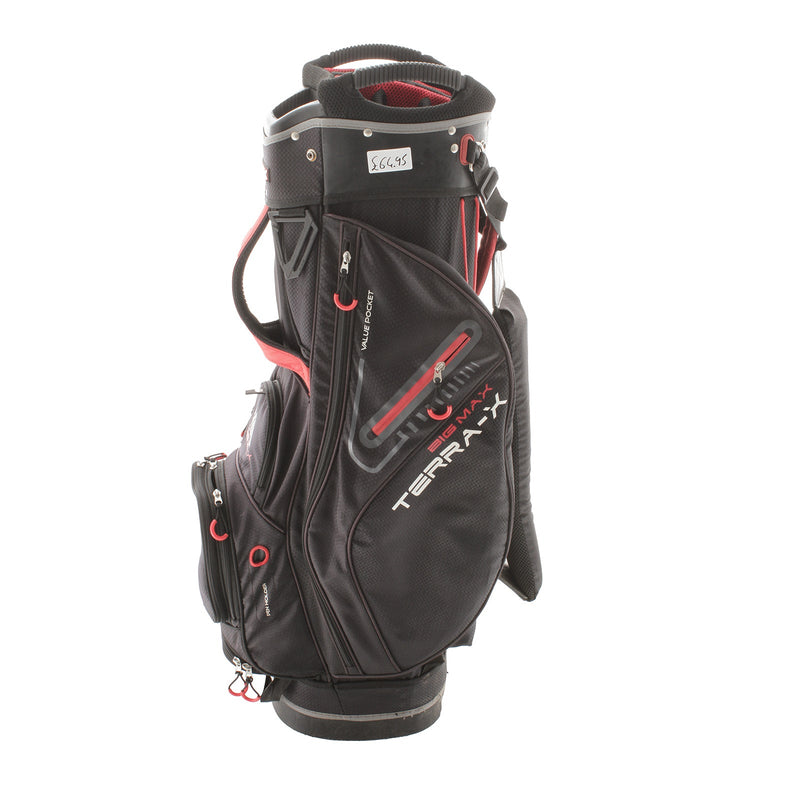 Big Max Terra-X Cart Bag - Black/Red