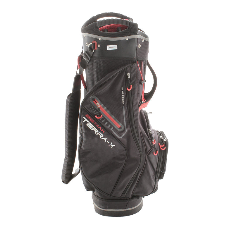 Big Max Terra-X Cart Bag - Black/Red