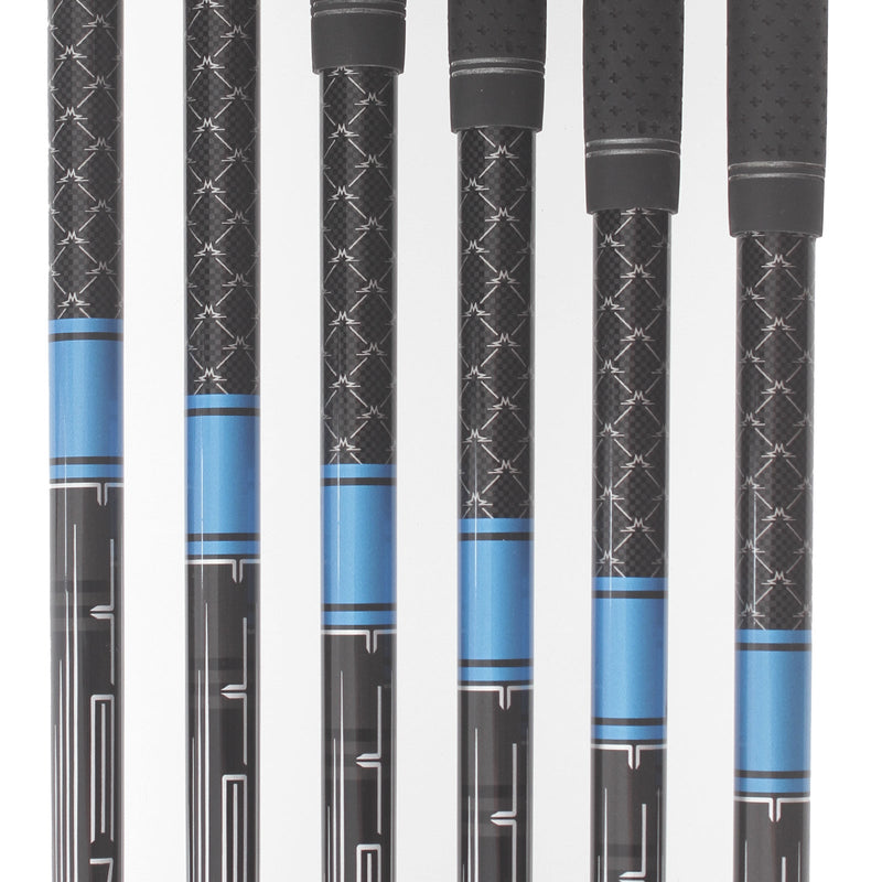 Callaway Rogue ST Max OS Graphite Mens Right Hand Irons 5-PW Regular - Tensei AV Blue 65