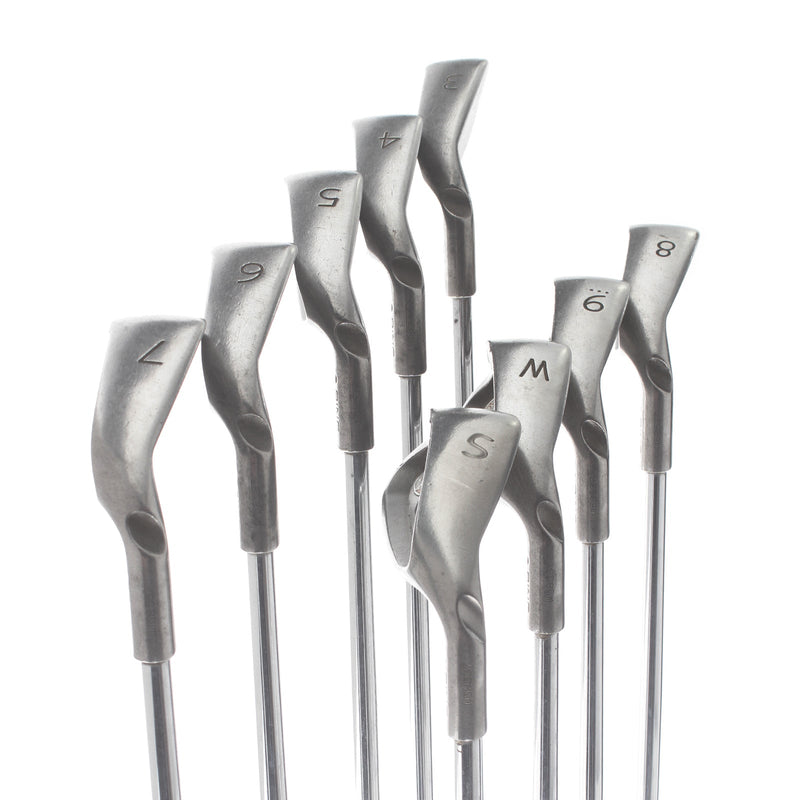 Ping G10 Steel Mens Right Hand Irons 3-SW Green Dot 2* Upright Regular - Ping