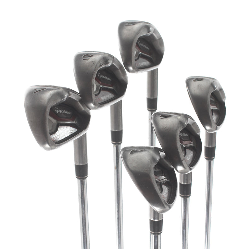 TaylorMade Aeroburner Steel Mens Right Hand Irons 5-PW Stiff - REAX Steel 88