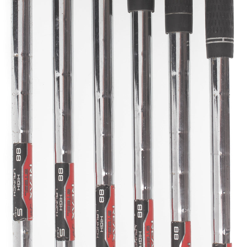 TaylorMade Aeroburner Steel Mens Right Hand Irons 5-PW Stiff - REAX Steel 88