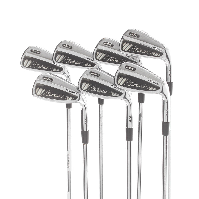Titleist AP2 710 Steel Mens Right Hand Irons 4-PW Stiff - Dynamic Gold S300