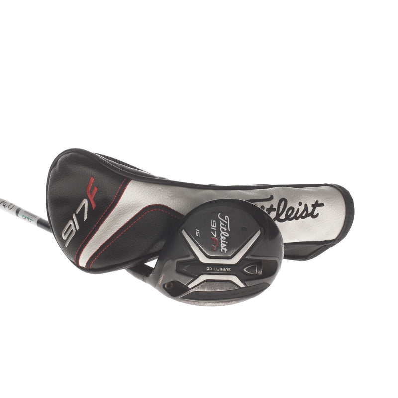Titleist 917 F2 Graphite Mens Right Hand Fairway 3 Wood 15* Extra Stiff - Fujikura 84