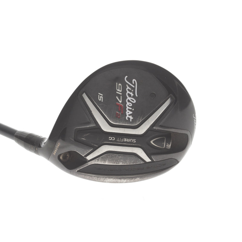 Titleist 917 F2 Graphite Mens Right Hand Fairway 3 Wood 15* Extra Stiff - Fujikura 84