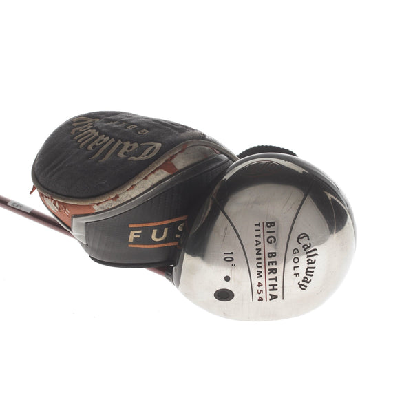 Callaway Big Bertha Titanium 454 Graphite Mens Right Hand Driver 10* Firm - Callaway RCH 65w