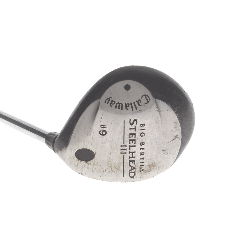 Callaway Big Bertha Steelhead Plus Steel Mens Right Hand Fairway 9 Wood 24* Uniflex - Callaway