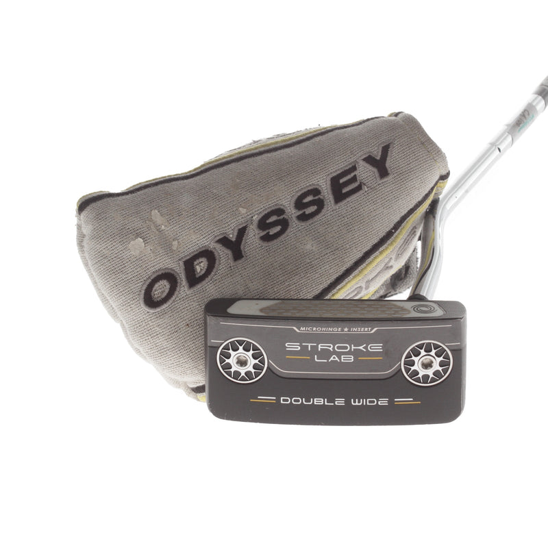 Odyssey Stroke Lab Double Wide Steel/Graphite Mens Right Hand Putter - Stroke Lab