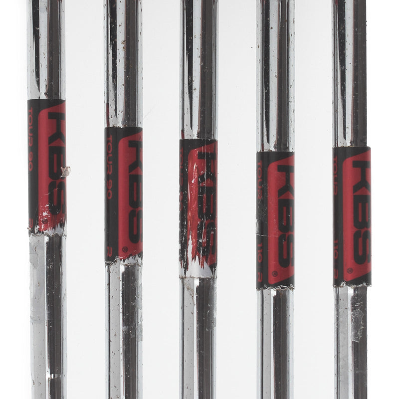 Cobra Radspeed One Length Steel Mens Right Hand Irons 7-GW Regular - KBS Tour 90