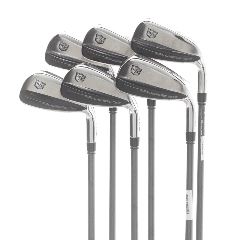 Wilson Launch Pad 2022 Graphite Mens Right Hand Irons 5-PW Regular - Project X Evenflow 65g